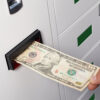 Cash payment mode for the charging locker Cash payment mode of the charging locker